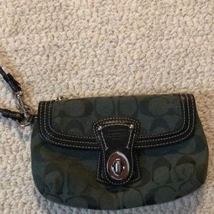 Coach wristlet